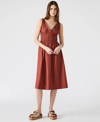 Steve Madden Women's Kassie Cotton Midi Dress
