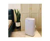 10800-btu Doe (120-Volt) White Vented Portable Air Conditioner Cools 320-sq ft