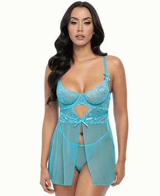 Oh La Cheri Women's Emma Flyaway Babydoll