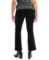 1822 Denim Maternity Re:Denim Over the Bump Raw Hem Demi Bootcut Jeans