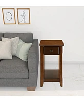 End Table Solid Wood – Perfect for Living Room, Bedroom, or Entryway