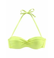 Lascana Women's Twist Bandeau Bikini Swimsuit Top