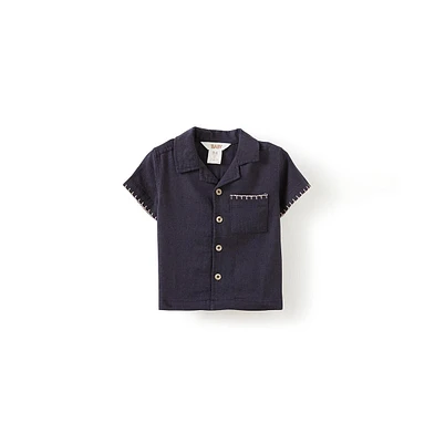 Cotton On Baby Boys Leo Cuban Relaxed Shirt