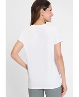 Olsen Women's Placement Print T-Shirt