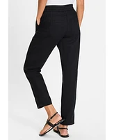 Olsen Women's Lisa Fit Straight Drawstring Pant