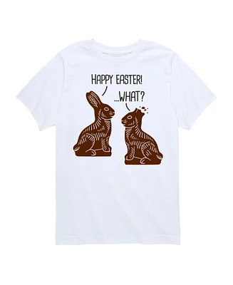 Hybrid Toddler Boys Happy Easter What Graphic T-Shirt