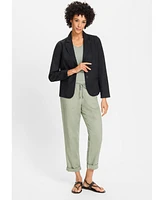 Olsen Women's Cotton Linen Blazer