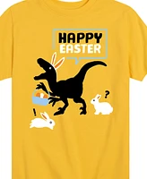 Hybrid Big Boys Dino Happy Easter Graphic T-Shirt