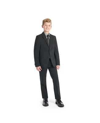 Kenneth Cole Reaction Big Boys Slim Fit 2 Piece Stretch Suit
