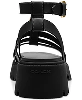 Coach Women's Sculpted C Platform Fisherman Sandals