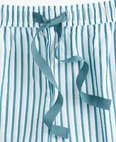 State of Day Plus Shadow Stripe Seersucker Drawstring Shorts, Exclusively for Macy's
