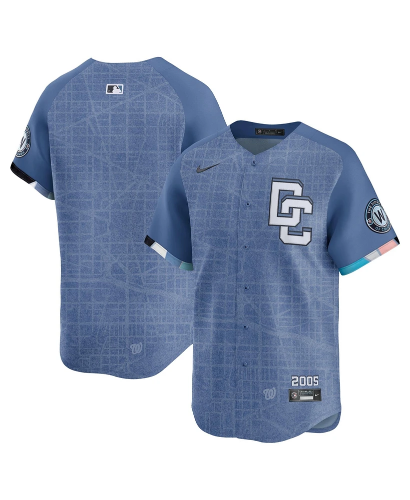 Nike Men's Blue Washington Nationals 2025 City Connect Limited Jersey