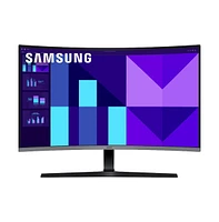 32" S39GD Series Curved Fhd 100Hz Gaming Monitor with Built-In Speakers - Black
