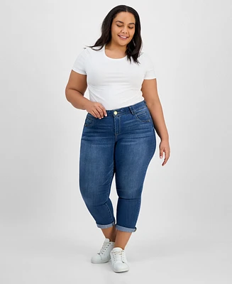 Democracy Trendy Plus AbSolution Ankle Skimmer Jeans