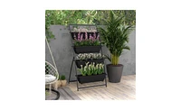 Garden Planter Stylish and Durable for Outdoor Vegetables, Herbs, Flowers
