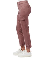Democracy Women's "Ab" Solution High-Rise Roll-Cuff Utility Pants