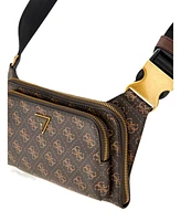 Guess Men's Milano Flat Bum Bag with Front Pocket