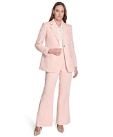 Tommy Hilfiger Women's Notched Collar One-Button Blazer