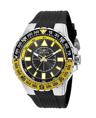 Invicta Men's Aviator Quartz 3 Hand Dial Watch