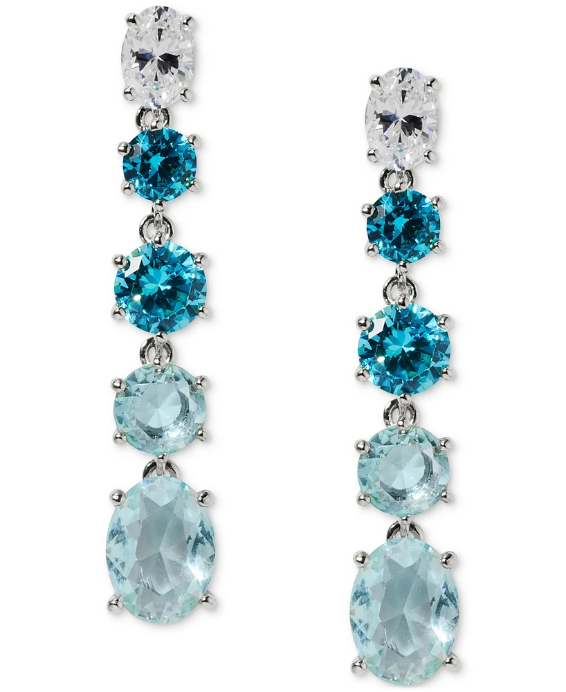 Eliot Danori Stone Linear Drop Earrings, Exclusively at Macy's