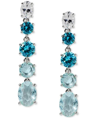 Eliot Danori Stone Linear Drop Earrings, Exclusively at Macy's