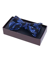Trafalgar Men's Christian the Romantic Brocade Silk Bow Tie