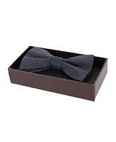 Trafalgar Men's The Monte Bello Interlocked Silk Bow Tie