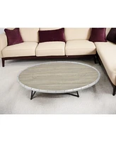 Iron Round Coffee Table – Sleek and Durable Design