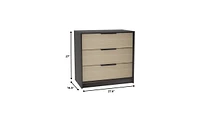 Three-Drawer Dresser for Bedroom Storage and Organization
