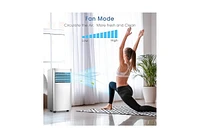 Zafro 8000 Btu Portable Air Conditioner with Remote Control, Portable Ac Unit for Room Up to 350 Sq.Ft, 3-in-1 Air Conditioner with Digital Display,24