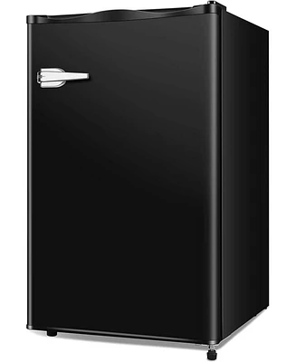 Zafro Compact Upright Freezer, 2.3 Cu Ft with Handle, Removable Shelves, Adjustable Thermostat, Low Noise Design for Bedroom, Apartment or Office