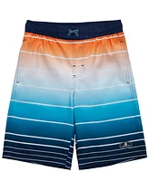 Rokka&Rolla Boys Quick Dry Drawstring Swim Trunks Board Shorts with Mesh Lining UPF50+ Xs-xxl