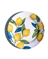 TarHong Lemon Orchard 6-Pc. Dinner Plates, Service For 6