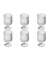 TarHong Party Sleeve Stemless Glasses, Set of 6