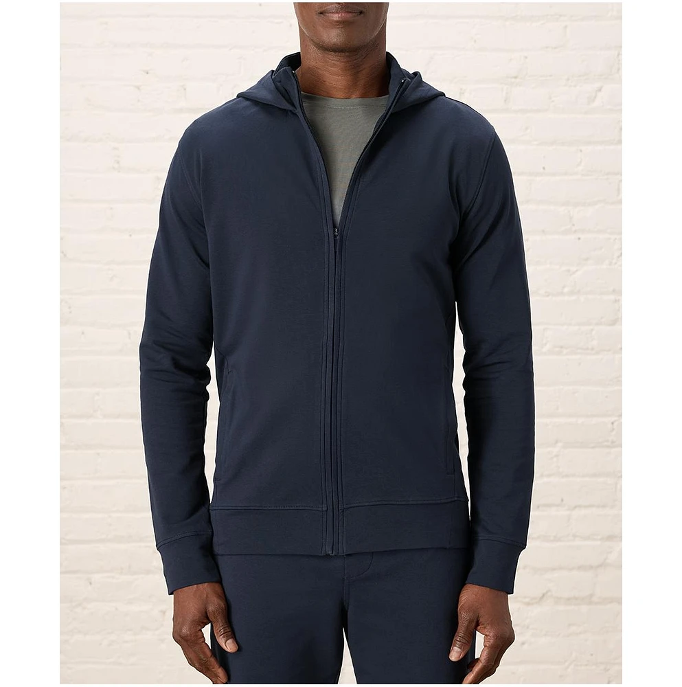 Pact Men's Organic Cotton Stash French Terry Zip Hoodie