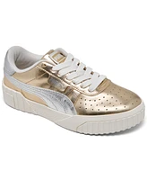 Puma Big Girls Cali Mixed Metals Casual Sneakers from Finish Line