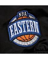 Mitchell & Ness Men's Black Orlando Magic Hardwood Classics Team Og 3.0 Lightweight Satin Full-Snap Jacket