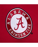Mitchell & Ness Men's Crimson Alabama Tide Chainstitch Fleece Pullover Hoodie