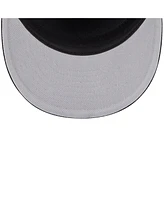 New Era Men's Black Dallas Cowboys Adventure Canvas Split Panel 9FIFTY Snapback Hat