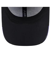 New Era Men's Black Baltimore Ravens Game Day Linear 39THIRTY Flex Hat