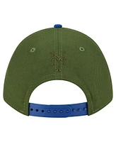 New Era Men's Dark Green New York Mets City Feature 9FORTY A-Frame Adjustable Hat
