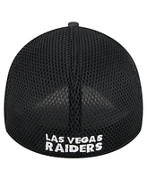 New Era Men's Black Las Vegas Raiders Active Camo 39THIRTY Flex Hat