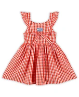Garb Toddler Girls Orange Florida Gators Constance Gingham Dress