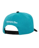Mitchell & Ness Men's Teal/Black San Jose Sharks Under Arch Two-Tone Pro Crown Snapback Hat