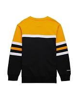 Mitchell & Ness Women's Gold Los Angeles Lakers Hardwood Classics Pullover Sweatshirt