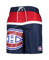 Starter Men's Navy Montreal Canadiens Sea Wind Swim Trunks