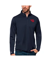 Antigua Men's Blue Dayton Flyers Tribute Quarter-Zip Top