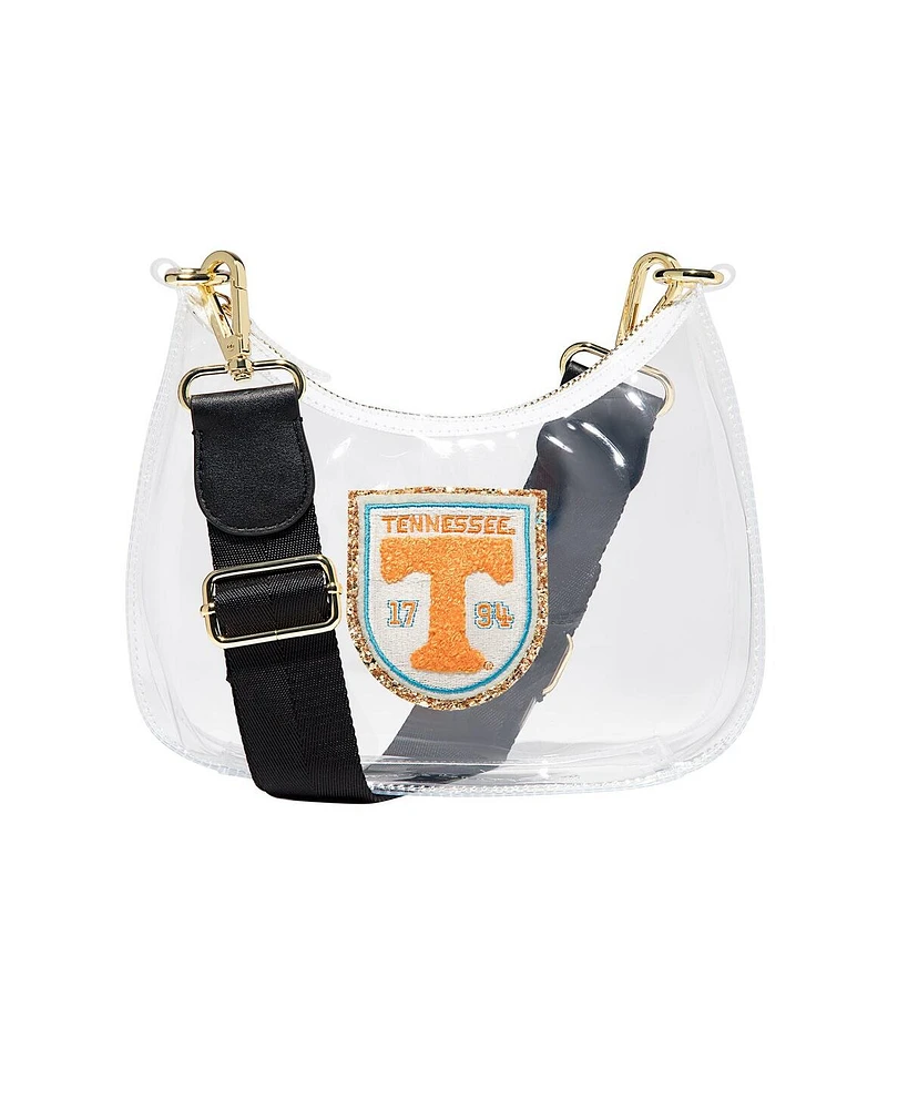 Stoney Clover Lane Tennessee Volunteers Clear Curved Crossbody Bag