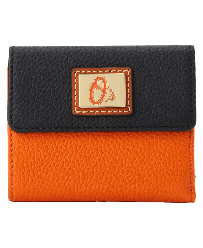 Dooney & Bourke Baltimore Orioles Flap Credit Card Wallet