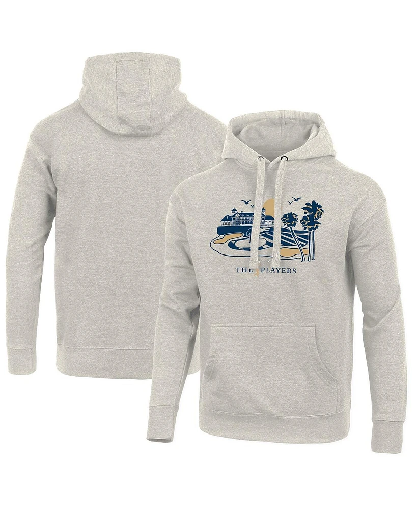 Ahead Men's Cream The Players Hank Pullover Hoodie